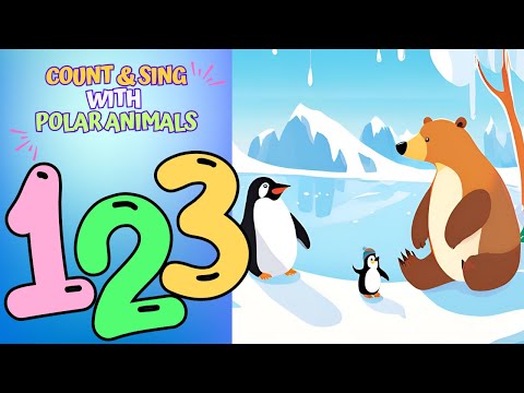 Count 1 to 10 with Polar Animals! | Fun Nursery Song for Toddlers