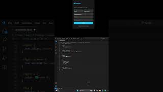 How to Create Form in HTML and CSS   Contact Form Design Tutorial #coding #html #css #form online vi