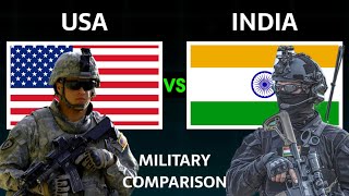 USA vs India Military Power Comparison 2025 | India vs USA Military Power 2025