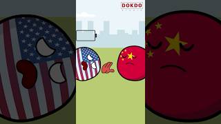 Why does USA hate China | Countryballs