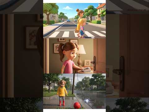 Home Safety for Kids 🔥⚡ Be Smart, Be Safe! #HomeSafety #KidsAwareness #Shorts