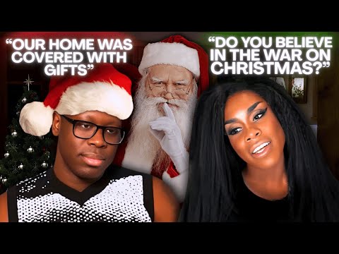 Bob and Monét talking about Christmas
