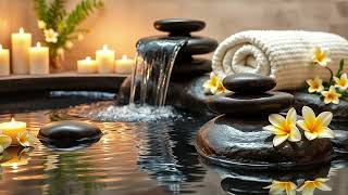 Timeless Spa Escape | Stones, Towels & Relaxing Glow | 4K Silent Background
