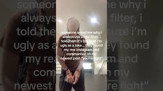 it’s an evil evil world we live in #joke #coldworld #evilworld #blurfilter #ugly #gonewrong #pity