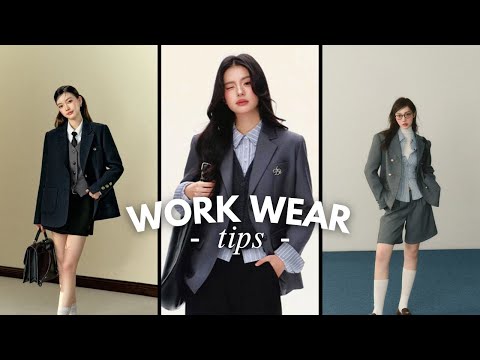 Smart Casual Office Outfits | Work Wear Styling Tips + Wardrobe Essentials 