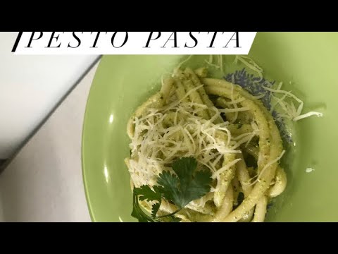 Italian pesto pasta