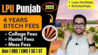 LPU 4 Years BTech Fee Structure 2025.mp4