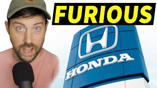 Honda dealers are FURIOUS. Here’s why