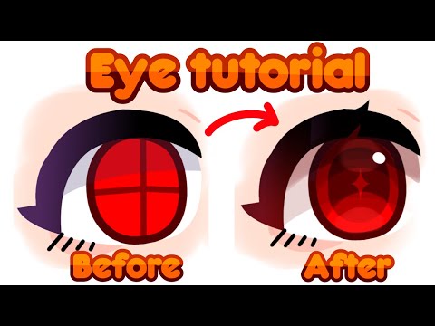 Eye Shading Tutorial - Gacha Club - Ibispaint X