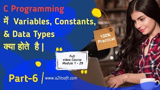 Chapter 6. What is Variables, Constants, and Datatypes in C Programming