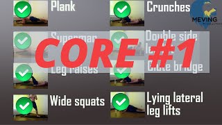 Home Core Workout #1 (No equipments)