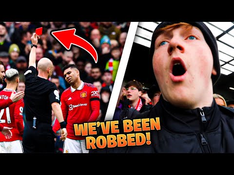 DISGRACEFUL Refereeing + Casemiro SENT OFF Vs. Southampton!