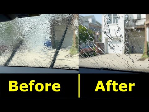 How to apply Rain-X water repellant for car windows & windshield, Perfect for Uber and Lyft drivers!