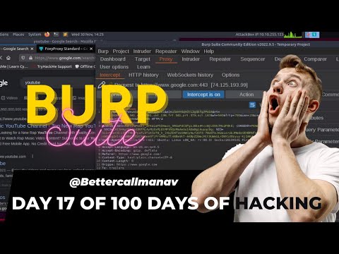 Burp Suite: The Basics - 3 | Day 17 of 100 Days of Hacking (From Beginner to Advanced) with Notes