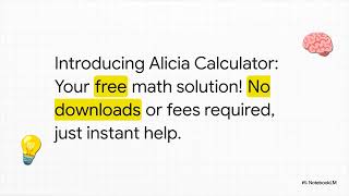 How to Use Alicia Calculator | Solve Math Instantly Online