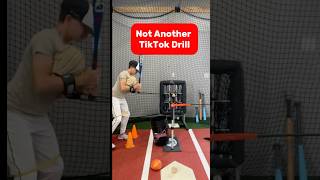 Trying out a new Batting Drill 😂 #baseball #highlights #funny