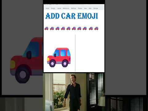 How to Type 🚗 Car Emoji in doc #emojishortcut  #CarEmoji  #ComputerTips #OfficeHacks #TypingTricks