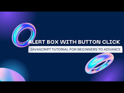 Alert Method in JS using Practical Example of Button Click | JS Part-2 #javascript #tutorial #alert
