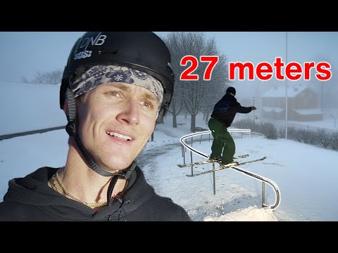 My Longest Railslide Ever