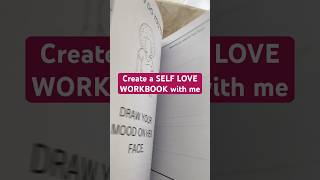 Make a Self Love Workbook w/me! Subscribe for full video #kdp #workbooks #selflove #art