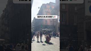 Over tourism In Naples Italy. On a weekday at the least rush hour. #overtourism #naples #italy