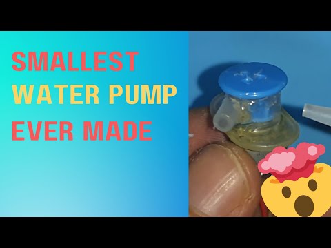 How to Build the Smallest and Most Powerful Water Pump at Home! (Easy DIY)