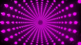 Abstract Tunnel VJ Motion Background - Flashing Lights VJ Loop - Free Video Background 2022