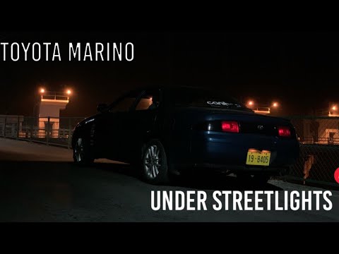 Toyota Marino Under Streetlights