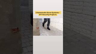 diy alarm homemade security system motion sensor magnetic door light sensor electronics project