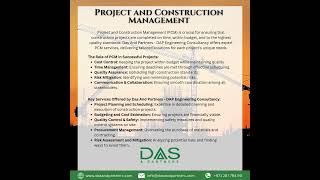 Das And Partners Engineering Consultancy Project and Construction Management