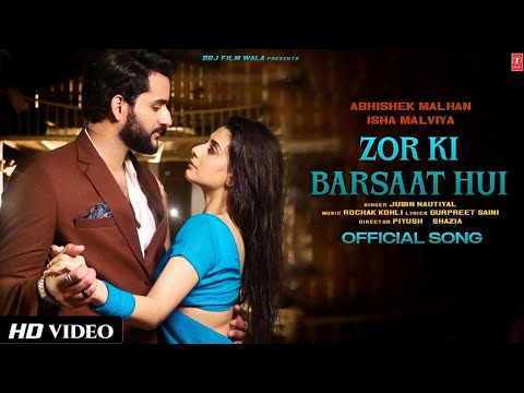 Zor Ki Barsaat Hui | Official Video New Trending Song | Jubin Nautiyal Barsaat Song | @tseries