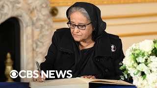 Ousted Bangladesh Prime Minister Sheikh Hasina sentenced to death for student protest crackdown