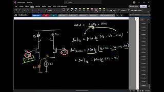 Lecture 27(2): Common-mode to differential-mode conversion in diff amp & offset due to mismatch