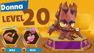 Solo Donna MAXED LEVEL 20 Zooba Gameplay