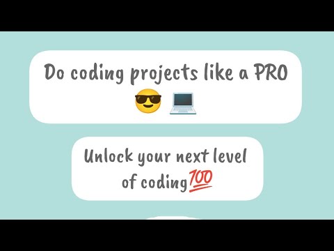 Doing projects is not that hard if you follow this💯