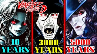 Entire Life of Vampire Hunter D - The Enigmatic Life Of Half-Human, Half-Vampire Warrior!