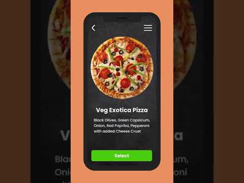 Fast Food App #concept #shorts #uiux