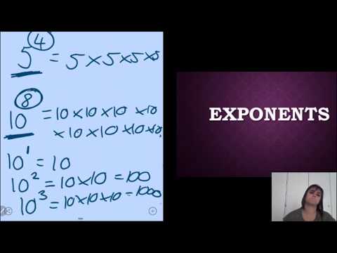 Exponents basics