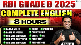 Complete English Syllabus for RBI Grade B 2025 |RBI Officer English Phase 1 Preparation Free Classes