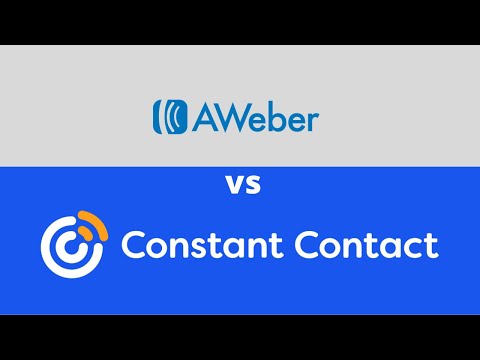 Aweber vs Constant Contact
