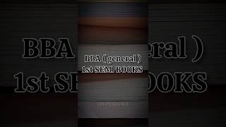 BBA 1st YEAR BOOKS #commerce #bba #uniteduniversity #shorts #short #youtubeshorts