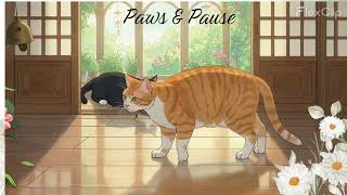Paws & Pause ‑ Rainy Jazz Lofi — Cozy Study Beats for Focus, Reading & Relaxation
