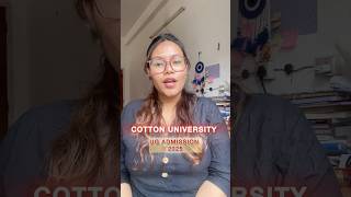 Cotton University Admission 2025 || UG Admission 2025 || Cotton University || #cuet #admission2025