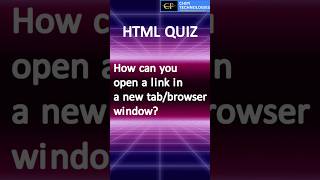 HTML Anchor Tag target blank | Interview Question for Beginners | ChiPi Technologies