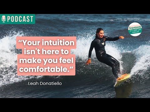Surfing, Aging & Feminine Intuition w/ Leah Donatiello | Women’s Surfing Podcast