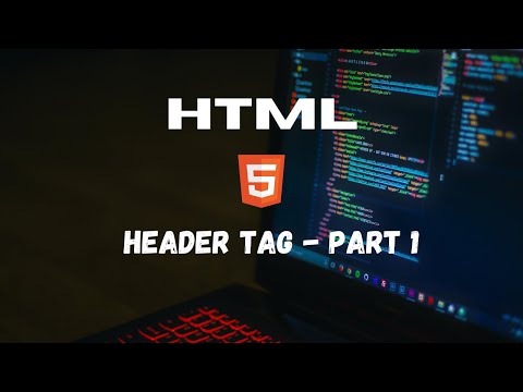 Learn HTML Header Tags: A Step-by-Step Beginner's Tutorial (Part 1) | Tech With Tea