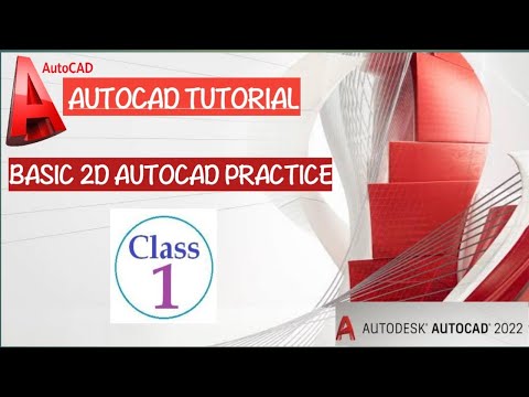 AUTOCAD BASIC 2D DRAWING CLASS - 1 ll 2D autocad drawing class-1II SARC TECH