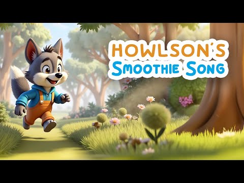 Howlson’s Smoothie Song 🥤| Cartoon for kids | Kids songs | Animation for kids