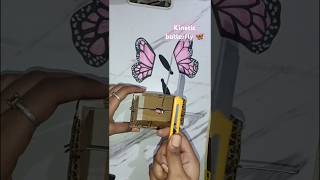 Diy kinetic butterfly # kinetic toy ideas