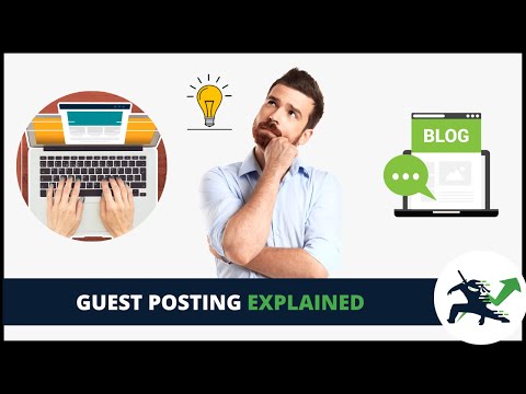 Guest Posting Explained Simply (Do This For Backlinks!) - SEO #shorts